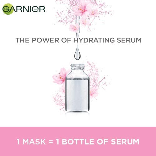 1 Garnier Sheet Mask = 1 Bottle of Serum
